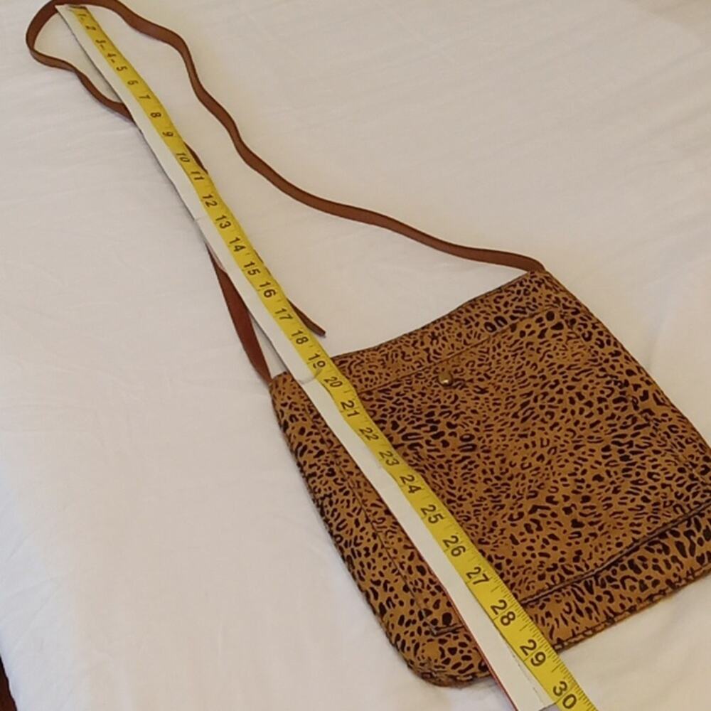 Madewell Crossbody Purse Women's The Slim Brooklyn in Mini. Animal Print - Picture 8 of 8